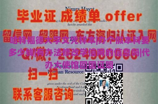 哈特福德大学文凭样本|办个假本科要多少钱|有办法修改学信网的信息吗|代办大使馆回国证明