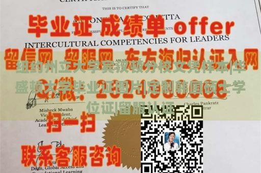 纽约州立大学宾汉顿分校文凭样本|华盛顿大学毕业证图片|定制韩国硕士学位证|留服认证